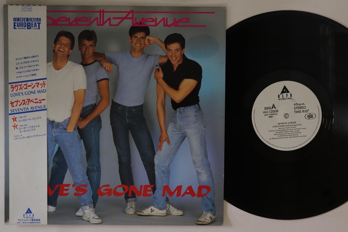 12inch Record SEVENTH AVENUE Loves Gone Mad ALI12008 ALFA INTERNATI 1986 Japan Obi Rock Used
12inch Record SEVENTH AVENUE Loves Gone Mad ALI12008 ALFA INTERNATI 1986 Japan Obi Rock Used