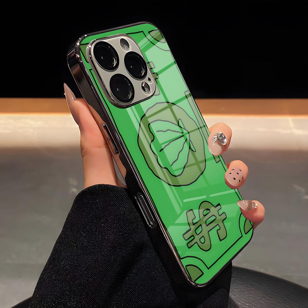 Kind SpongeBob Square Phone Case Luxury Glass Phone Case For IPhone 17 16 15 14 13 12 11 Pro Max Plating Frame Cover iPhone17 Pro
Kind SpongeBob Square Phone Case Luxury Glass Phone Case For IPhone 17 16 15 14 13 12 11 Pro Max Plating Frame Cover iPhone17 Pro