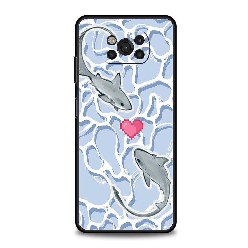 Seaside Sharks Pattern Phone Case for Xiaomi Poco F7 F6 F5 F4 F3 X6 X5 X4 X3 NFC F7 Ultra M4 C51 C55 GT 5G Soft TPU Cover Capas Poco X6
Seaside Sharks Pattern Phone Case for Xiaomi Poco F7 F6 F5 F4 F3 X6 X5 X4 X3 NFC F7 Ultra M4 C51 C55 GT 5G Soft TPU Cover Capas Poco X6