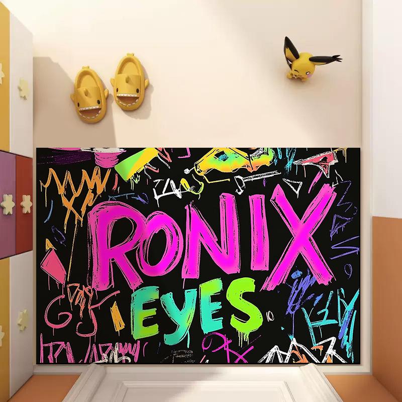 Дверной коврик для пола Граффити Крутой Входной коврик для входа Входной коврик для ног Диатомовая грязь Водопоглощение Быстросохнущий коврик Бытовой дверной коврик 40 * 60CM
Дверной коврик для пола Граффити Крутой Входной коврик для входа Входной коврик для ног Диатомовая грязь Водопоглощение Быстросохнущий коврик Бытовой дверной коврик 40 * 60CM