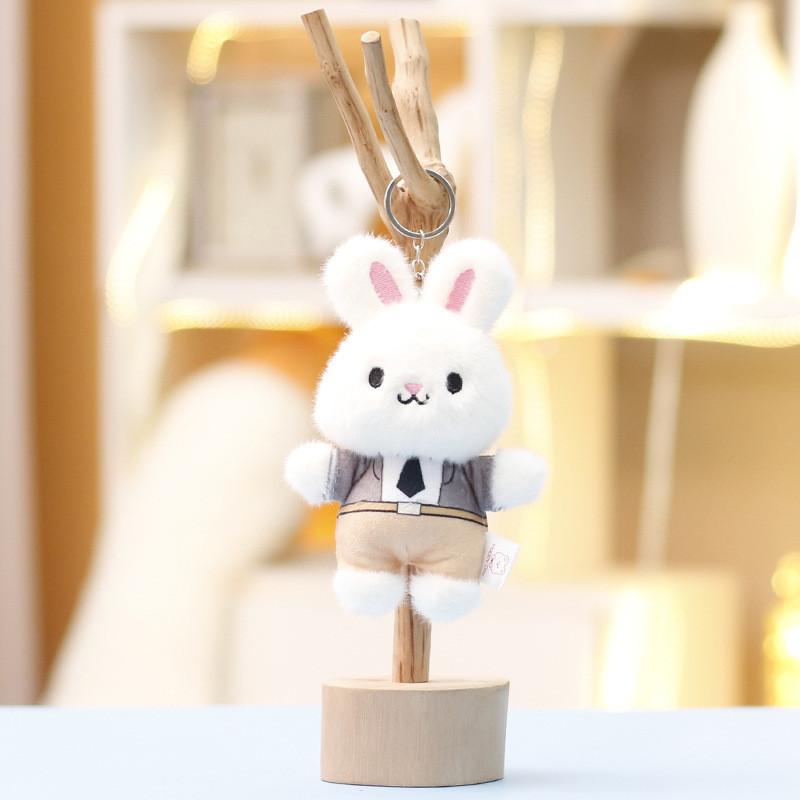 Plush Toy Working Rabbit Keychain With Soft Short Plush For Girls And Collectors сірий колір
Plush Toy Working Rabbit Keychain With Soft Short Plush For Girls And Collectors сірий колір