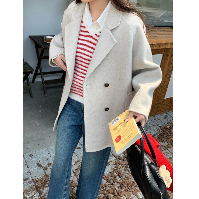 3rd Morning Минималистичное классическое французское двубортное шерстяное пальто ZY3402 Medium грязно-белый
3rd Morning Минималистичное классическое французское двубортное шерстяное пальто ZY3402 Medium грязно-белый