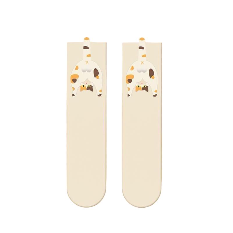 1 пара носков средней длины Креативный дизайн с кошачьим яйцом Забавный 3D-узор Дышащие Аксессуары для одежды Милые Носки Удобный Универсальный размер 1Pair
1 пара носков средней длины Креативный дизайн с кошачьим яйцом Забавный 3D-узор Дышащие Аксессуары для одежды Милые Носки Удобный Универсальный размер 1Pair