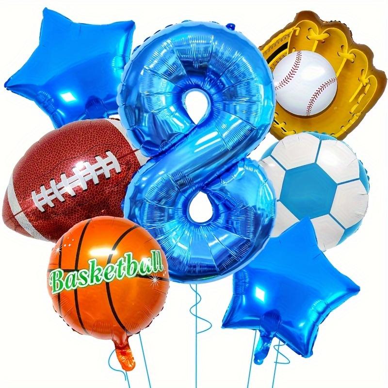 9pcs Boys Football Baseball Helium Balloons Birthday Party Decoration Children s Gifts 32inch Blue Blue Red Digit Number Balloon 32inch
9pcs Boys Football Baseball Helium Balloons Birthday Party Decoration Children s Gifts 32inch Blue Blue Red Digit Number Balloon 32inch