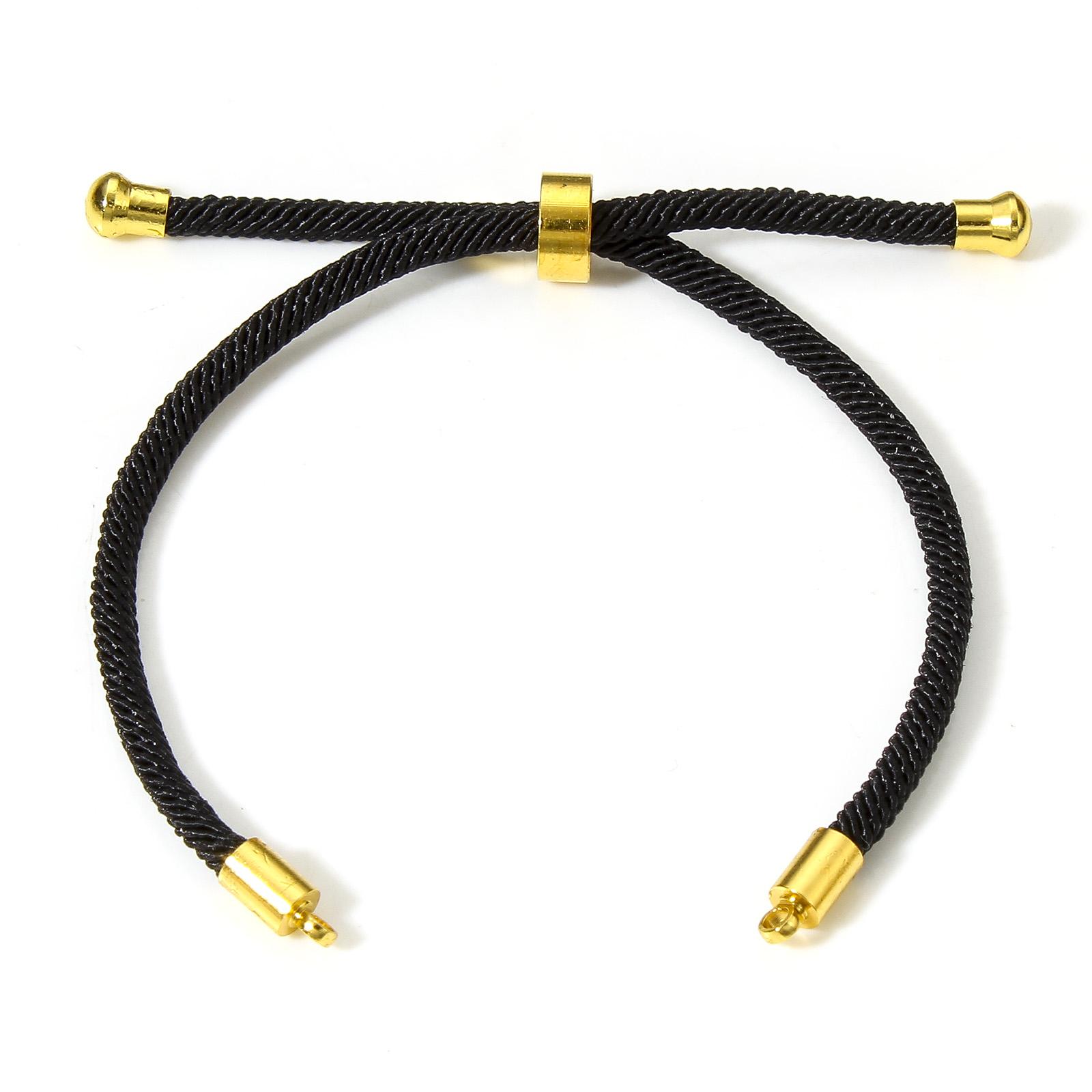 5 PCs Polyamide Semi-finished Bracelets Adjustable Slider/ Slide Bolo For DIY Handmade Jewelry Making Accessories 21.5cm long
5 PCs Polyamide Semi-finished Bracelets Adjustable Slider/ Slide Bolo For DIY Handmade Jewelry Making Accessories 21.5cm long