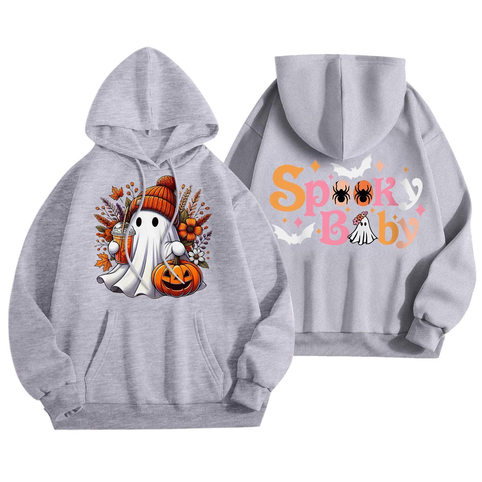 Женская мода, легкий женский свитер с длинными рукавами и карманами, толстовка с капюшоном на Хэллоуин XXXXL
Женская мода, легкий женский свитер с длинными рукавами и карманами, толстовка с капюшоном на Хэллоуин XXXXL