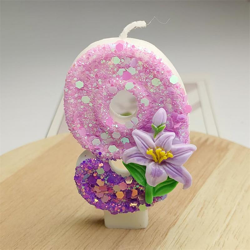 Creative Design Colorful Colorful Hundred Lotus Digital Candle Birthday Party Cake DIY Digital Exquisite Decoration Number 9
Creative Design Colorful Colorful Hundred Lotus Digital Candle Birthday Party Cake DIY Digital Exquisite Decoration Number 9