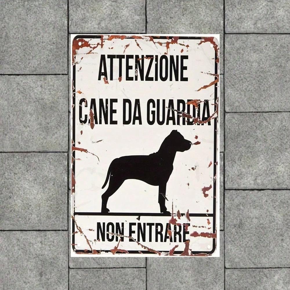 Metal Poster Wall Art Molosser Dog Retro Italian Molossoid for Living Room
Metal Poster Wall Art Molosser Dog Retro Italian Molossoid for Living Room