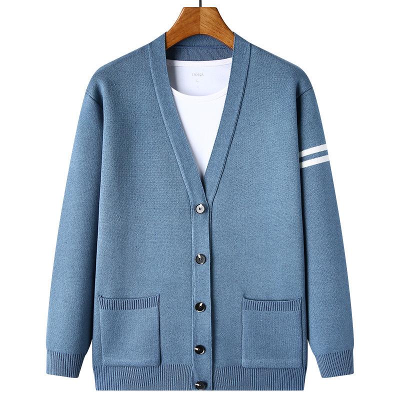 Чоловіча куртка-кардиган New Color Block Casual Pop, Long Sleeve Sweater В язана повсякденна чоловіча куртка XXXL синій
Чоловіча куртка-кардиган New Color Block Casual Pop, Long Sleeve Sweater В язана повсякденна чоловіча куртка XXXL синій
