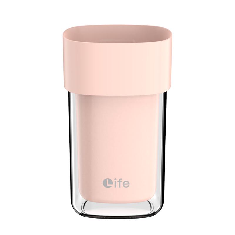 Dual-Layer Travel Toothbrush & Mouthwash Cup Set with Wash Bag рожевий
Dual-Layer Travel Toothbrush & Mouthwash Cup Set with Wash Bag рожевий