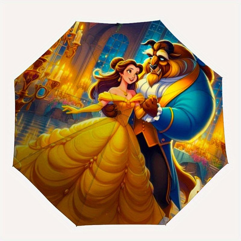 1pc Beauty and the Beast 8-Rib Automatic Folding Umbrella, Portable & Foldable, All-Season Portable Umbrella for Women & Men yy250731185
1pc Beauty and the Beast 8-Rib Automatic Folding Umbrella, Portable & Foldable, All-Season Portable Umbrella for Women & Men yy250731185