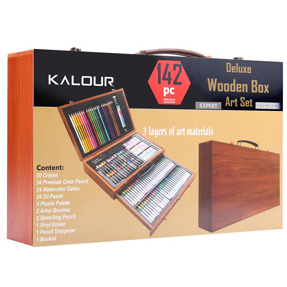 142-Piece Children s Art Set: Drawing Pencils and Crayons Size 1 разноцветный
142-Piece Children s Art Set: Drawing Pencils and Crayons Size 1 разноцветный