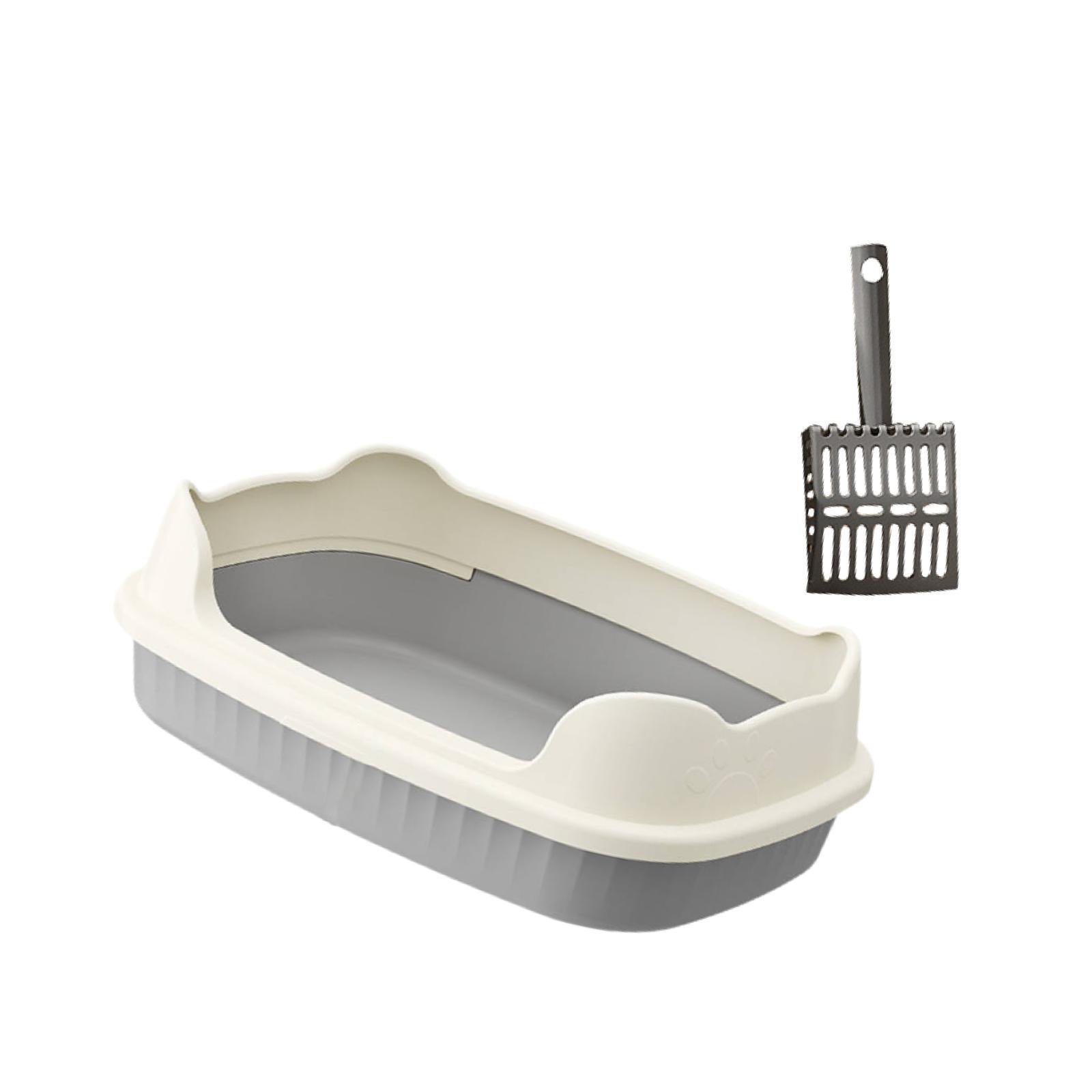 Cat Litter Box for Indoor Cats Cat Sandbox Cat Sand Basin Anti Splashing Cat Bedpan Kitty Litter Pan Cat Toilet Cat Litter Tray серый
Cat Litter Box for Indoor Cats Cat Sandbox Cat Sand Basin Anti Splashing Cat Bedpan Kitty Litter Pan Cat Toilet Cat Litter Tray серый