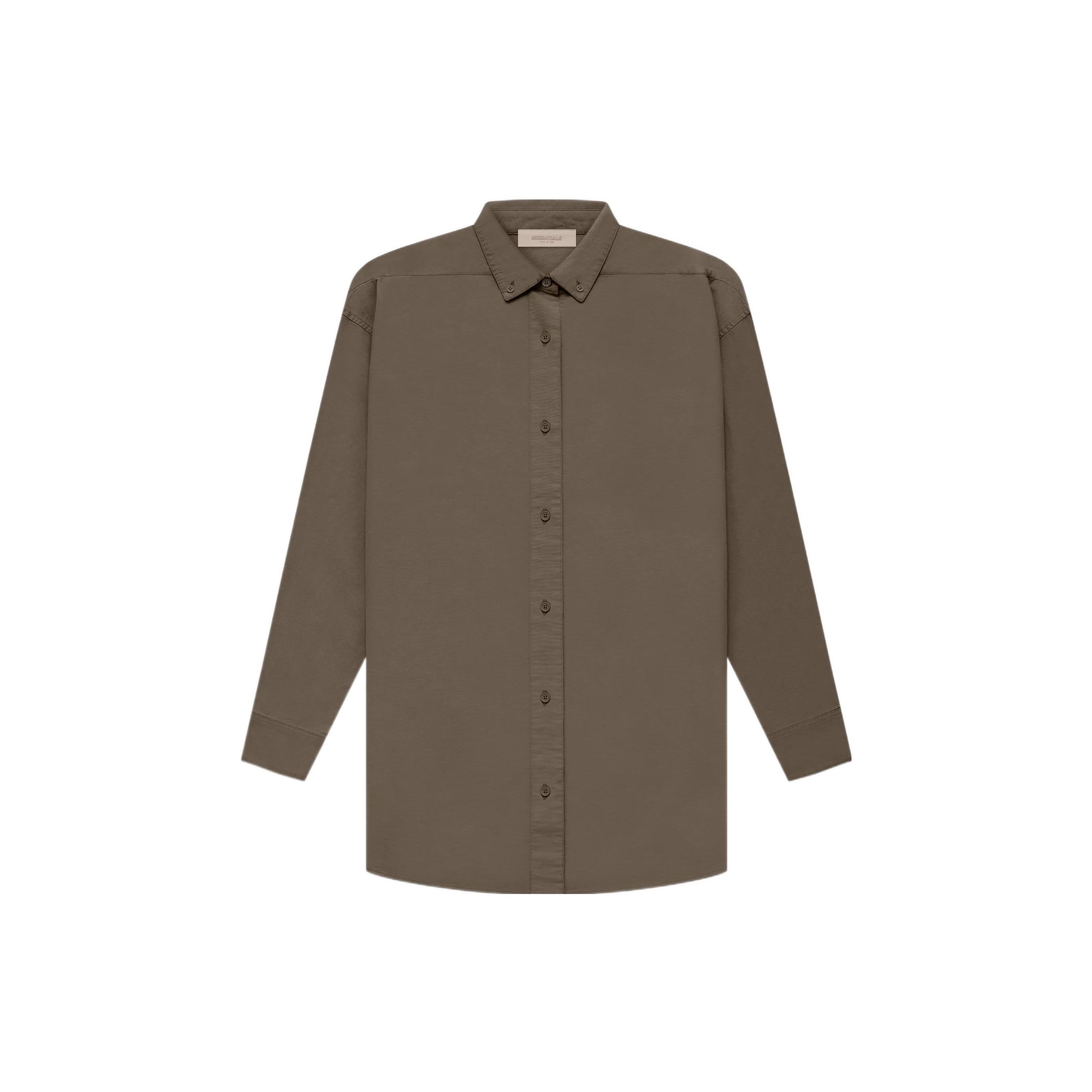 Fear Of God Essentials FW22 Long Sleeve Oxford Shirt Women tops Wood-Brown FOG-FW22-611 XXS
Fear Of God Essentials FW22 Long Sleeve Oxford Shirt Women tops Wood-Brown FOG-FW22-611 XXS
