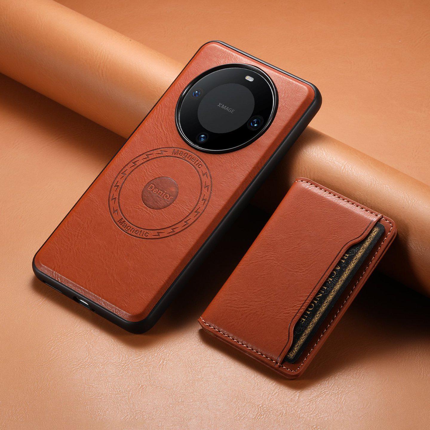 Denior Leather Mate60Pro Case with Magsafe Card Holder Mate 60 коричневый
Denior Leather Mate60Pro Case with Magsafe Card Holder Mate 60 коричневый