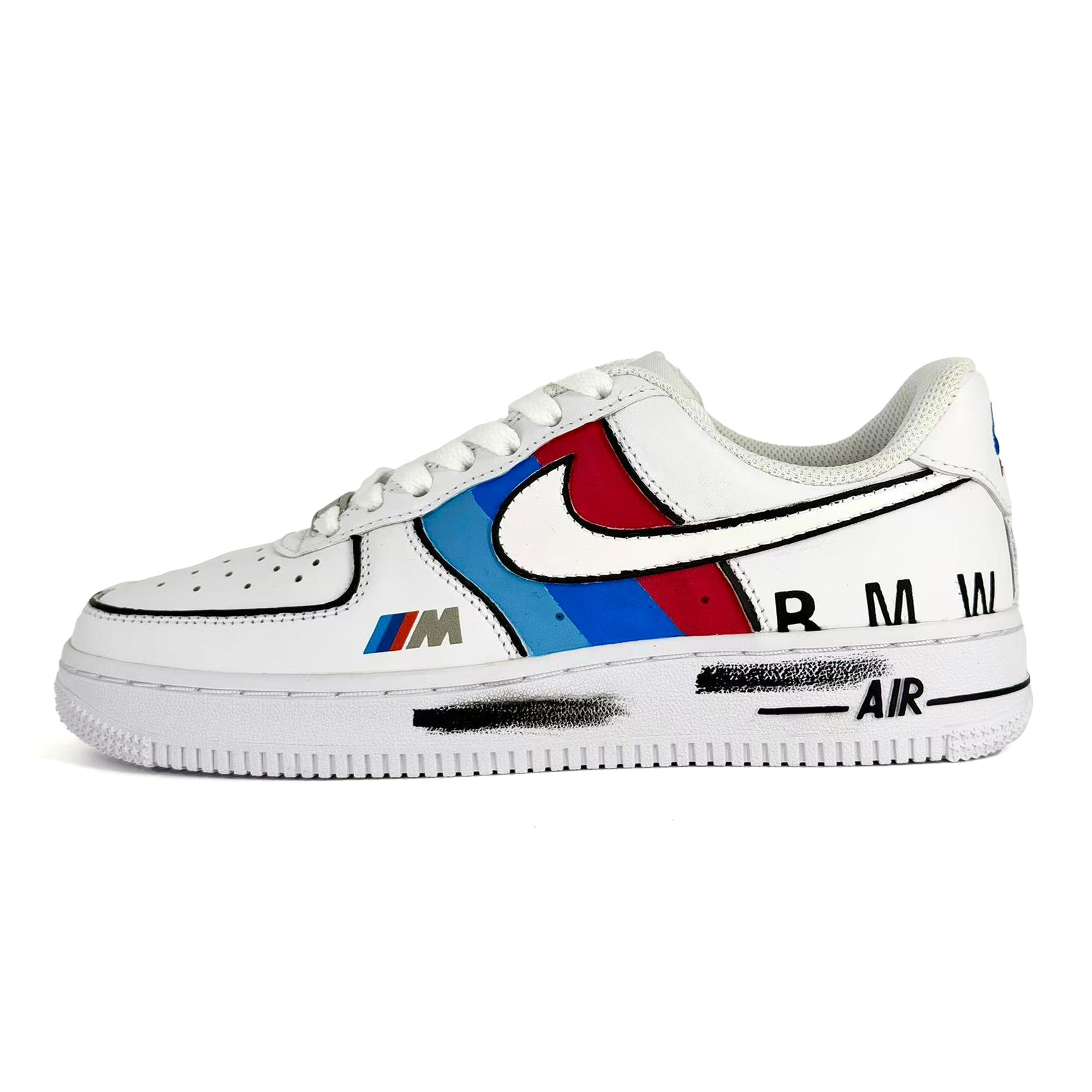 Nike Air Force 1 BMW Cushioning Abrasion Resistant Breathable Low top Skateboard Shoes Men s Blue Red White CW2288-111(Team1845BMW) 45
Nike Air Force 1 BMW Cushioning Abrasion Resistant Breathable Low top Skateboard Shoes Men s Blue Red White CW2288-111(Team1845BMW) 45