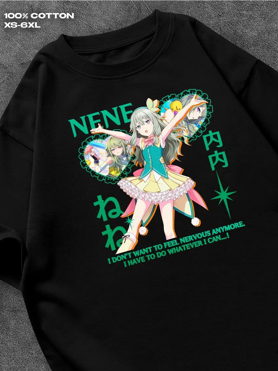 T-shirt Nene Kusanagi Project SEKAI Mens Tshirt Womens Tshirts with Letters Print Short Sleeves T-Shirt Casual Street Tee Shirt Top XXXXL
T-shirt Nene Kusanagi Project SEKAI Mens Tshirt Womens Tshirts with Letters Print Short Sleeves T-Shirt Casual Street Tee Shirt Top XXXXL