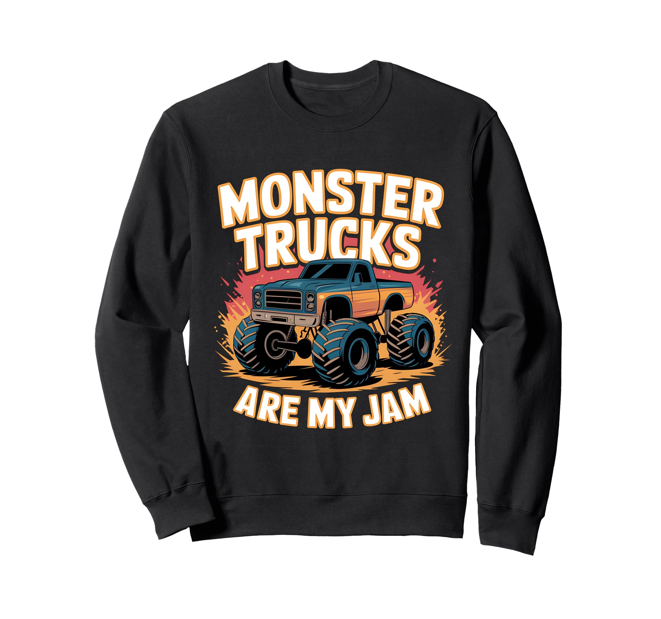 Monster Trucks Are My Jam Sweatshirt for Men, Women, Kids, Boys, and Girls
Monster Trucks Are My Jam Sweatshirt for Men, Women, Kids, Boys, and Girls