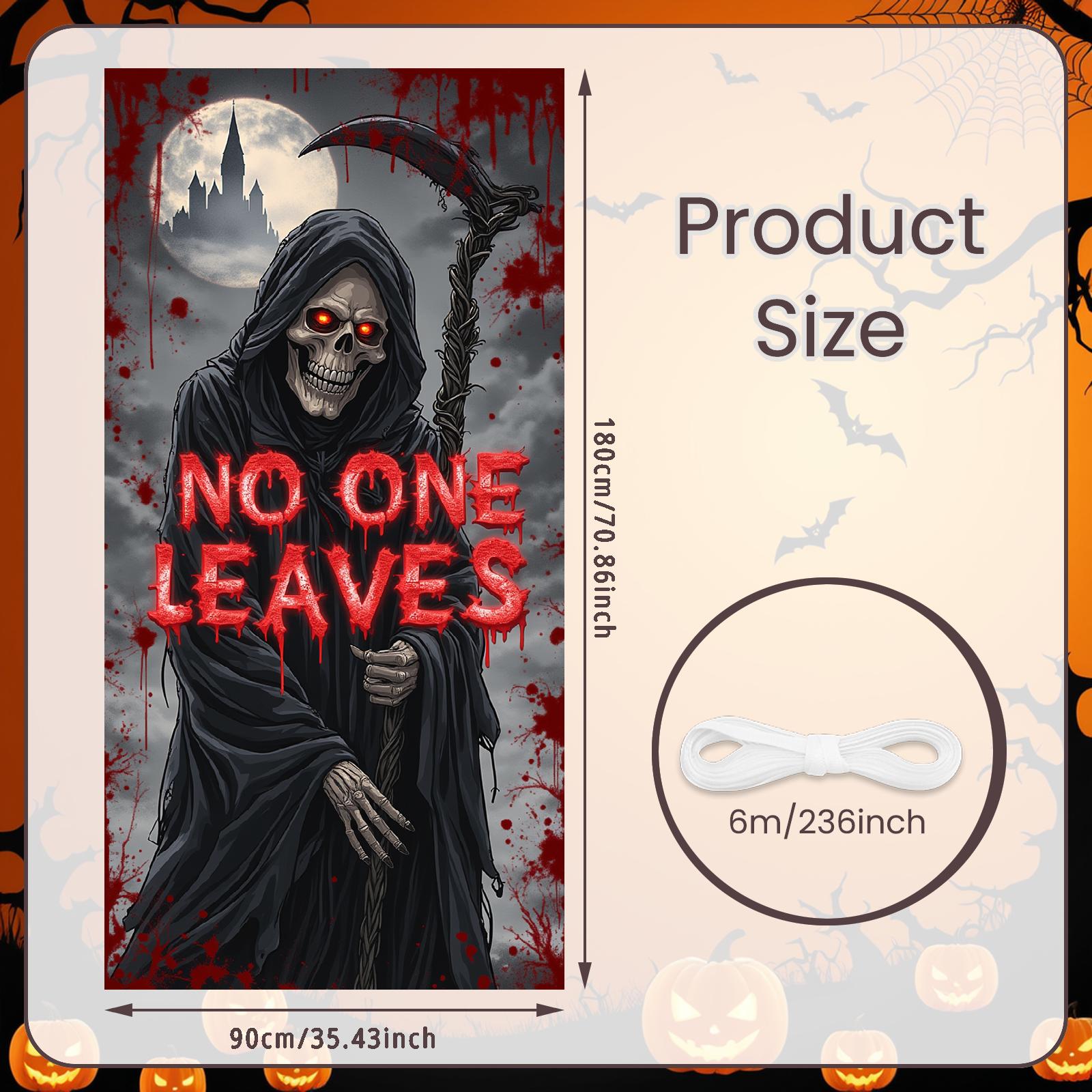 Reaper Banner Scary Reaper Halloween Banner Gothic Banner Dark Colors Scary Decoration For Themed Parties Dark Festival Indoor
Reaper Banner Scary Reaper Halloween Banner Gothic Banner Dark Colors Scary Decoration For Themed Parties Dark Festival Indoor
