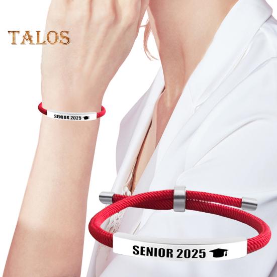 2025 Вдохновляющий браслет Подарок на выпускной Удобный легкий браслет для выпускного средней школы и колледжа
2025 Вдохновляющий браслет Подарок на выпускной Удобный легкий браслет для выпускного средней школы и колледжа