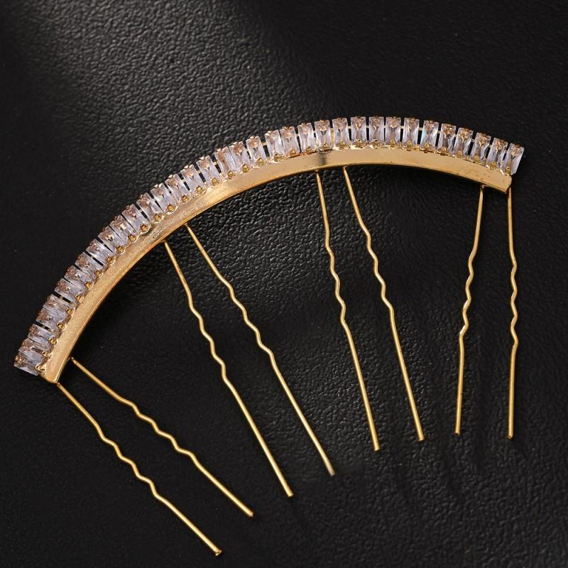 Simple Rhinestones Hair Hairpin Female Retro Temperament Bride Wedding Wrap Headwear High-end Fashion Accessories золотистый
Simple Rhinestones Hair Hairpin Female Retro Temperament Bride Wedding Wrap Headwear High-end Fashion Accessories золотистый