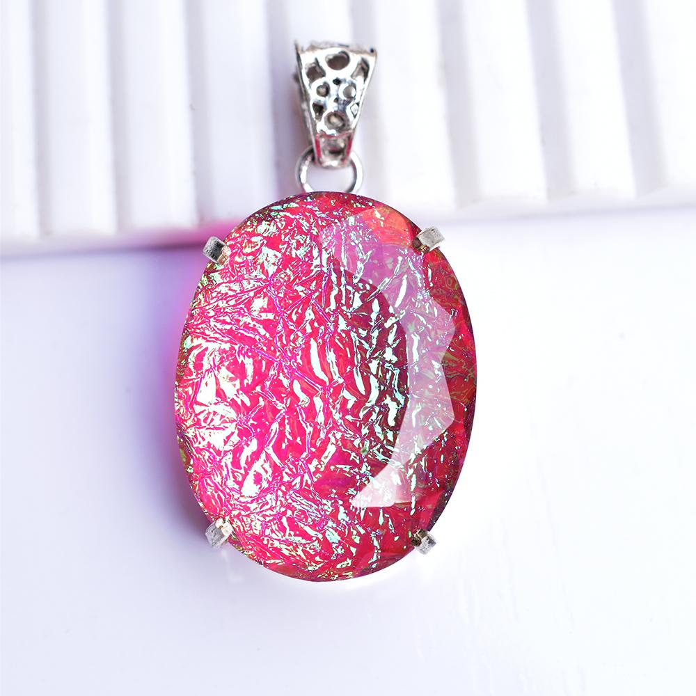 CERTIFIED 153 Ct Lab-Created Monarch Opal Oval Cut 925 Sterling Silver Pendant 32.5 mm Approx різнокольоровий
CERTIFIED 153 Ct Lab-Created Monarch Opal Oval Cut 925 Sterling Silver Pendant 32.5 mm Approx різнокольоровий
