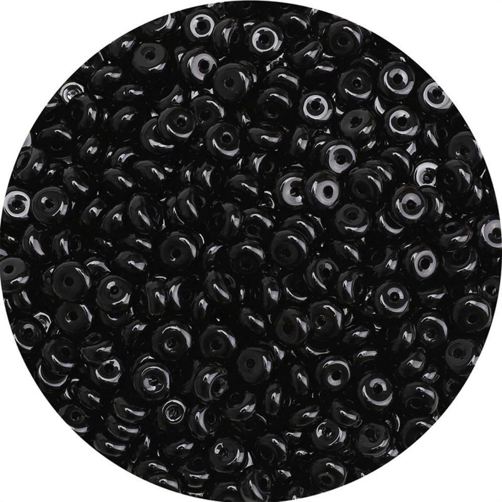 105Pcs 3x6mm Flat Round Beads Multi-clolor Opaque Smooth Loose Beads Mixed Color Glass Crystal Beads Bracelet Necklace Making чёрный
105Pcs 3x6mm Flat Round Beads Multi-clolor Opaque Smooth Loose Beads Mixed Color Glass Crystal Beads Bracelet Necklace Making чёрный