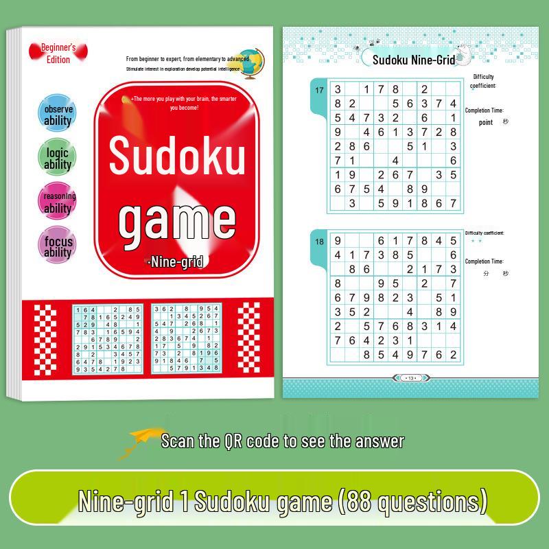 Игрушка-головоломка Судоку для начинающих для детей: Математическая и логическая тренировочная игра с сетками 4x4, 6x6, 9x9
Игрушка-головоломка Судоку для начинающих для детей: Математическая и логическая тренировочная игра с сетками 4x4, 6x6, 9x9