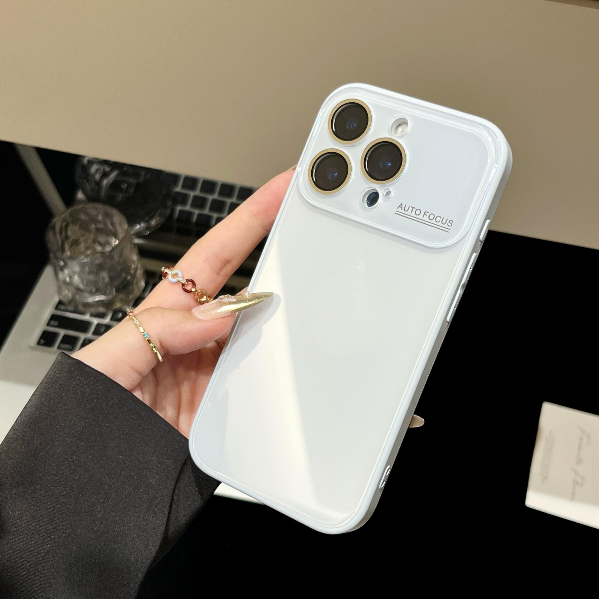 Korean Style Glass Case for iPhone 14/15/16 Pro Max & Apple 17 - Full Coverage 11
Korean Style Glass Case for iPhone 14/15/16 Pro Max & Apple 17 - Full Coverage 11