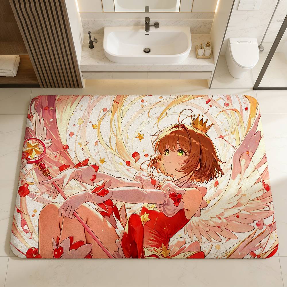 Cardcaptor Anime Sakura Entrance Door Mat Nordic Style Bedroom Living Room Doormat Home Balcony Anti-Slip Modern Home Decor 40x60cm
Cardcaptor Anime Sakura Entrance Door Mat Nordic Style Bedroom Living Room Doormat Home Balcony Anti-Slip Modern Home Decor 40x60cm