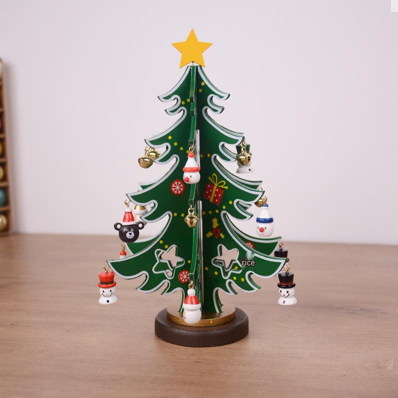 Hot Christmas Tree Decoration: Wooden Desktop Ornament & Mall Window Display
Hot Christmas Tree Decoration: Wooden Desktop Ornament & Mall Window Display