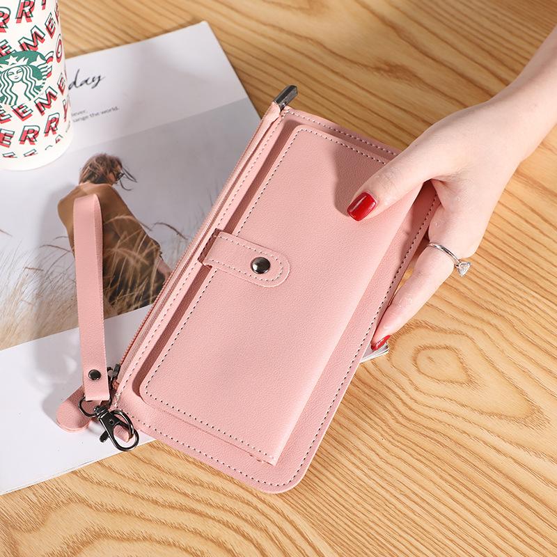 Women S Leather Luxury Long Multi-Function Casual Wallet Multi Card Slot Card Holder Buckle Zipper Student Purse Clutch
Women S Leather Luxury Long Multi-Function Casual Wallet Multi Card Slot Card Holder Buckle Zipper Student Purse Clutch