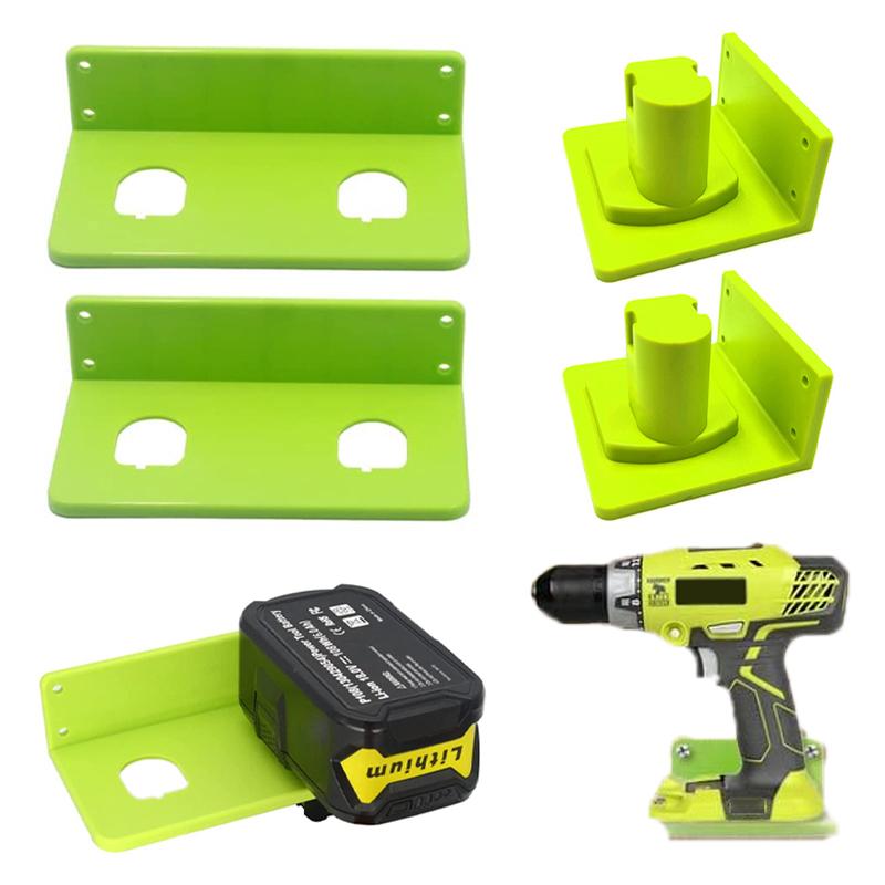 Настенный держатель для аккумулятора и инструмента Ryobi 18 В, вешалки для хранения аккумуляторов и электроинструментов, стойка для RYOBI P107 P108 
Настенный держатель для аккумулятора и инструмента Ryobi 18 В, вешалки для хранения аккумуляторов и электроинструментов, стойка для RYOBI P107 P108