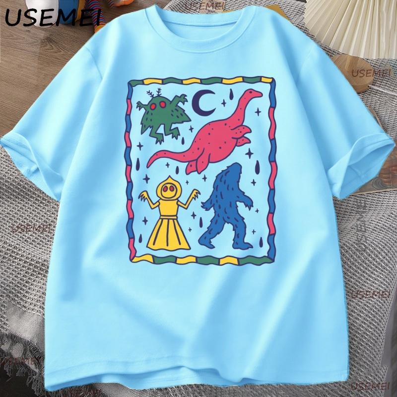 Colorful Cryptids T Shirt Unisex Women Cute Animal Printed Tshirt Casual Cotton Round Neck Tshirt Harajuku Streetwear Clothes L
Colorful Cryptids T Shirt Unisex Women Cute Animal Printed Tshirt Casual Cotton Round Neck Tshirt Harajuku Streetwear Clothes L