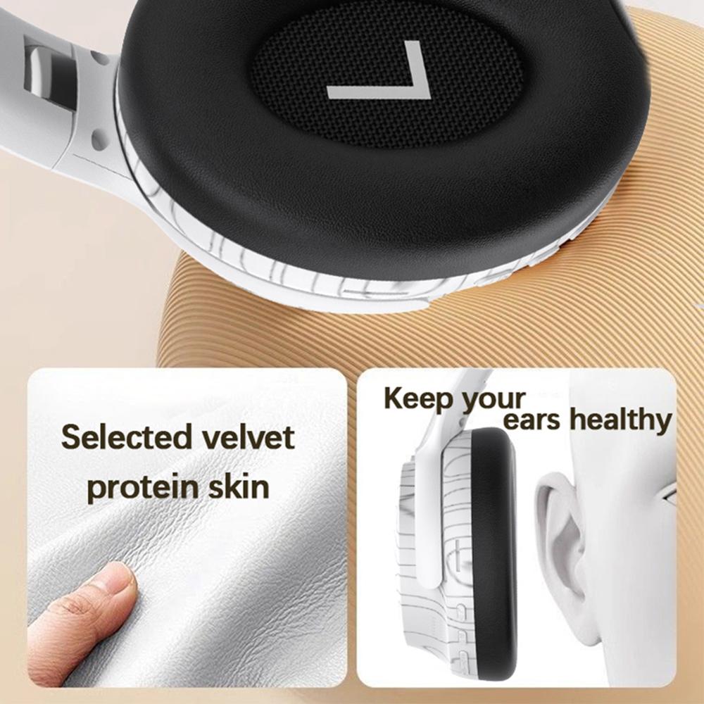 VJE906 Wireless Bluetooth-compatible Gaming Headset Sports Earphone Headphone with Multiple Music Effects Silver
VJE906 Wireless Bluetooth-compatible Gaming Headset Sports Earphone Headphone with Multiple Music Effects Silver