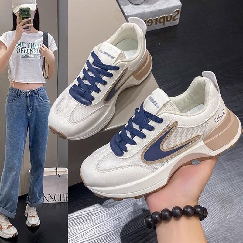 Fashion sports little white shoes thick-soled breathable dad shoes casual sports trendy shoes 36
Fashion sports little white shoes thick-soled breathable dad shoes casual sports trendy shoes 36