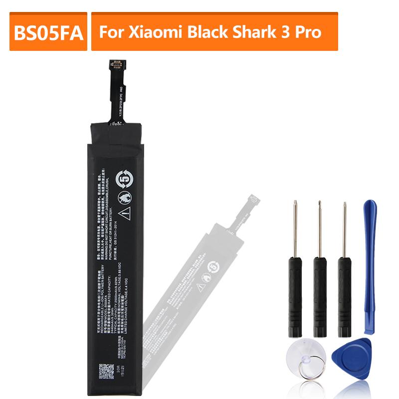 Сменный аккумулятор для телефона BS05FA для Xiaomi Blackshark 3 Pro 2500 мАч 1 Piece
Сменный аккумулятор для телефона BS05FA для Xiaomi Blackshark 3 Pro 2500 мАч 1 Piece