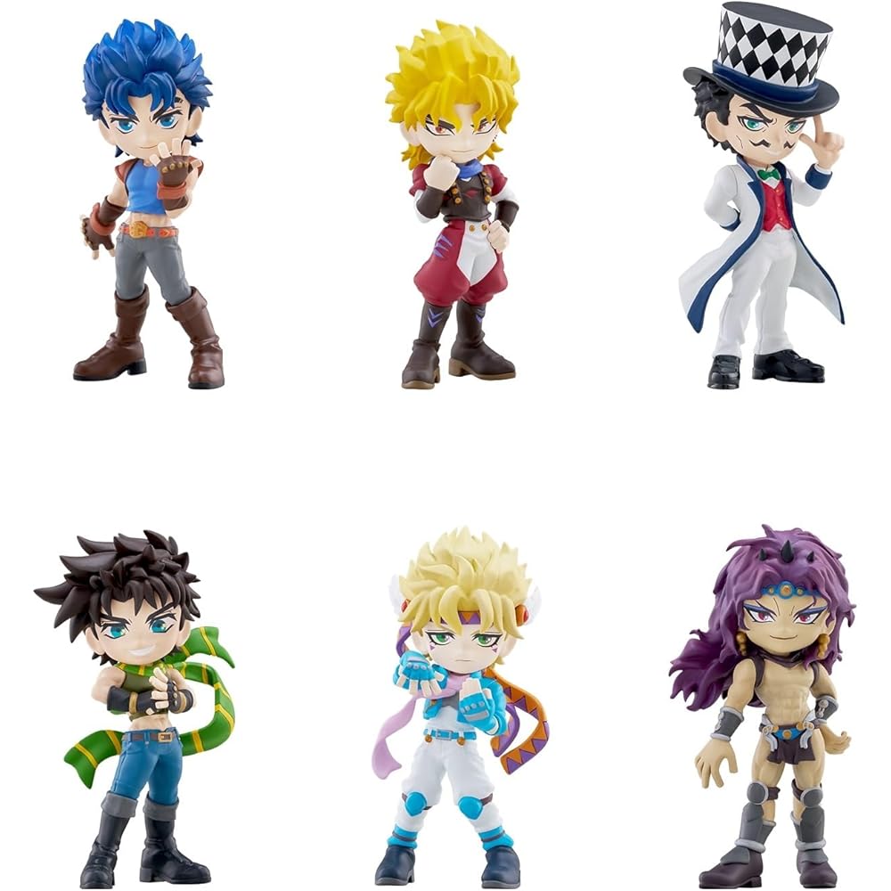 PalVerse JoJo s Bizarre Adventure Phantom Blood/Combat Wave 6-Piece Collectible Figure Box Set
PalVerse JoJo s Bizarre Adventure Phantom Blood/Combat Wave 6-Piece Collectible Figure Box Set