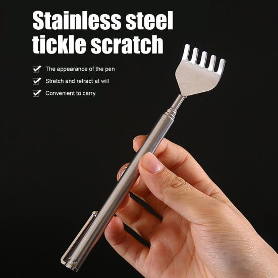 Yousheng Stainless Steel Extendable Back Scratcher Portable Hard-to-Reach Areas Five-Teeth Telescoping Handle Back Scratcher Massager Tools серебряный
Yousheng Stainless Steel Extendable Back Scratcher Portable Hard-to-Reach Areas Five-Teeth Telescoping Handle Back Scratcher Massager Tools серебряный