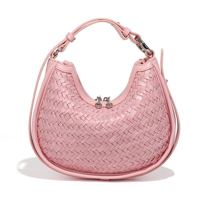 Leather Women s Bag Lazy Soft Crescent Underarm Woven High-end Hand-carried Dumpling
Leather Women s Bag Lazy Soft Crescent Underarm Woven High-end Hand-carried Dumpling