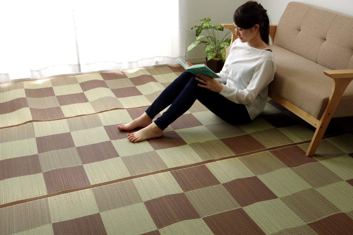 Ikehiko Igusa Rug Carpet Block 2 140 x 200cm Brown Made in Japan Approx. #8220550 коричневый
Ikehiko Igusa Rug Carpet Block 2 140 x 200cm Brown Made in Japan Approx. #8220550 коричневый