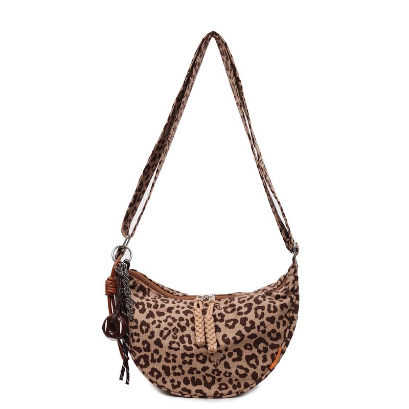 Ccise Leopard Print Canvas Zipper Large Capacity Shoulder Bags 2026 Versatile Casual Commute Underarm Crossbody Bags кавовий
Ccise Leopard Print Canvas Zipper Large Capacity Shoulder Bags 2026 Versatile Casual Commute Underarm Crossbody Bags кавовий