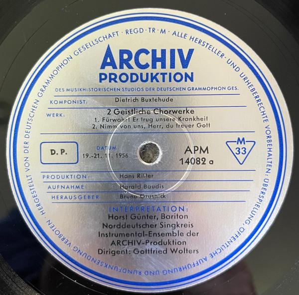 LP Record DIETRICH BUXTEHUDE NORDDEUTSCHER S Deutsche Barockmusik 4 Geistliche 14082APM Archiv Produkti 1956 Germany Classical Used
LP Record DIETRICH BUXTEHUDE NORDDEUTSCHER S Deutsche Barockmusik 4 Geistliche 14082APM Archiv Produkti 1956 Germany Classical Used