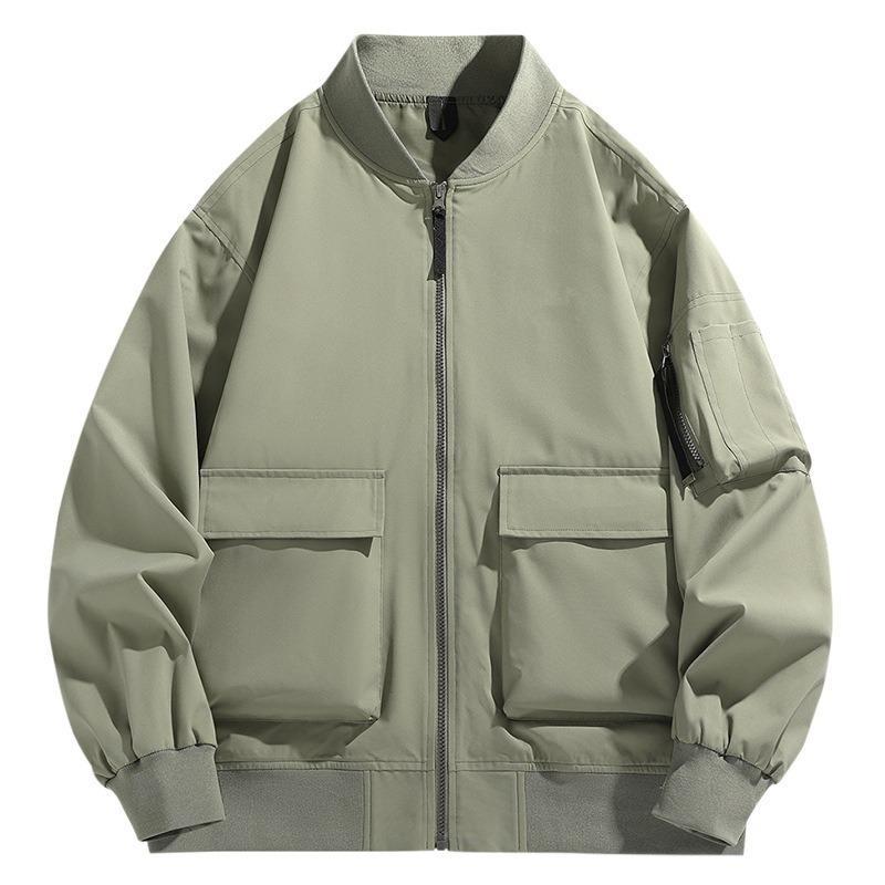 2024 Весенняя модная куртка с воротником-стойкой Мужская куртка-бомбер Мужские куртки с несколькими карманами Пальто Мужская одежда Повседневная дышащая куртка для инструментов
2024 Весенняя модная куртка с воротником-стойкой Мужская куртка-бомбер Мужские куртки с несколькими карманами Пальто Мужская одежда Повседневная дышащая куртка для инструментов