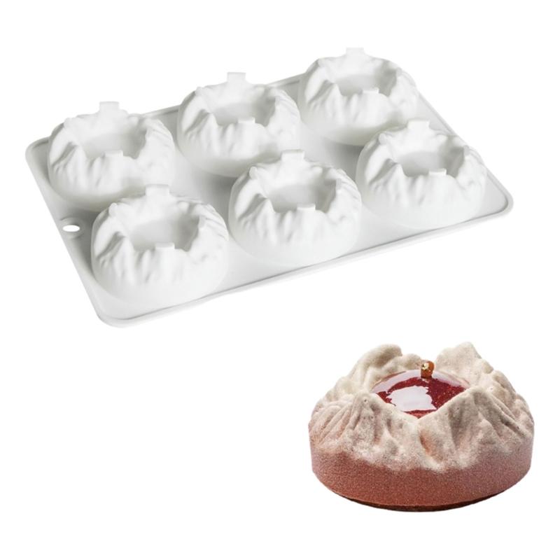 Snow Mountain Shaped Bakewares Heat Resistant Silicone Mold for Mousse Chocolate Baking Kitchen Cake Decorating Tool
Snow Mountain Shaped Bakewares Heat Resistant Silicone Mold for Mousse Chocolate Baking Kitchen Cake Decorating Tool