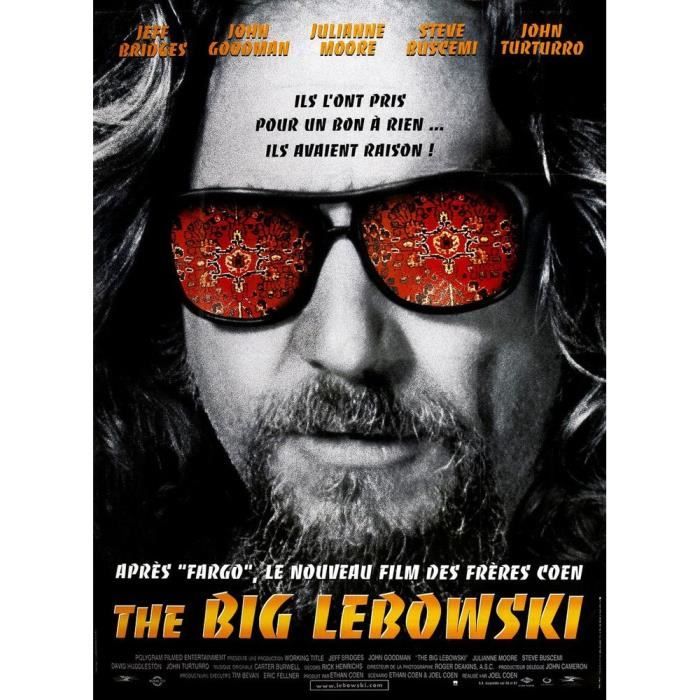 THE BIG LEBOWSKI Affiche Cinéma Originale ROULEE Petit format 53x40cm Movie Poster Jeff Bridges
THE BIG LEBOWSKI Affiche Cinéma Originale ROULEE Petit format 53x40cm Movie Poster Jeff Bridges
