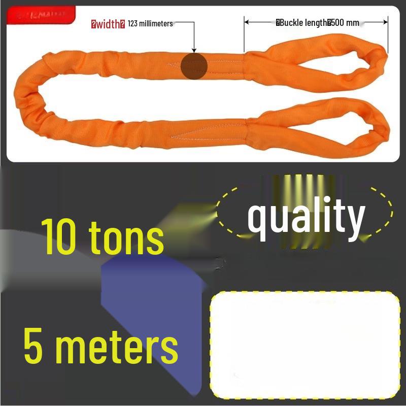 Heavy-Duty Flexible Lifting Sling
Heavy-Duty Flexible Lifting Sling