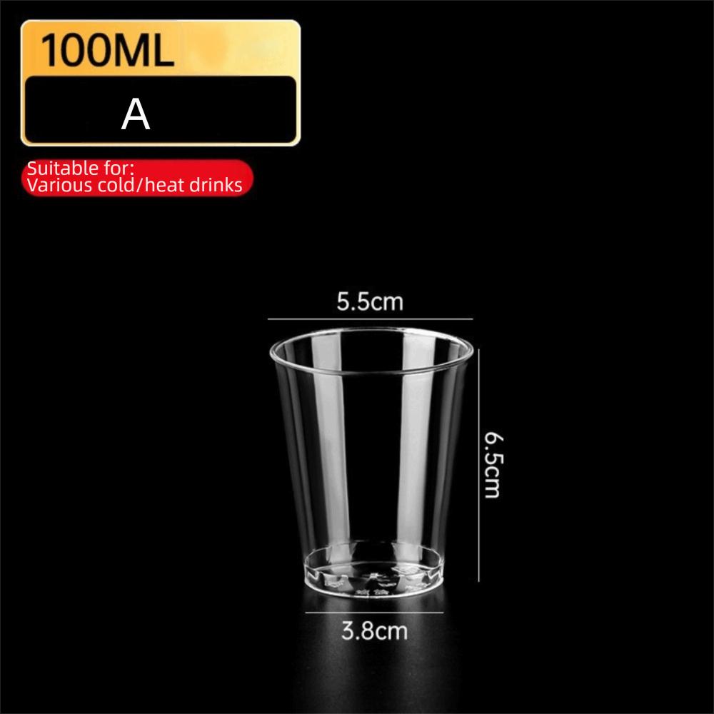 25pcs Kitchen Mould Round Disposable Cups Reusable Thickened Plastic Transparent Cup Party Supplies Mini Drinks Cup
25pcs Kitchen Mould Round Disposable Cups Reusable Thickened Plastic Transparent Cup Party Supplies Mini Drinks Cup