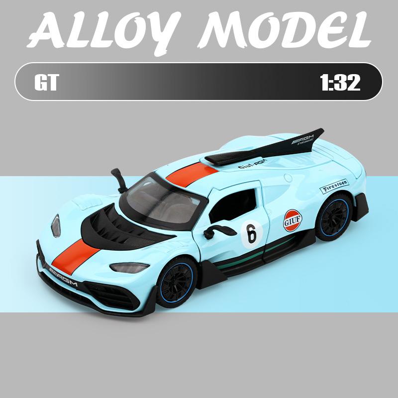 1:32 scale metal die-cast Mercedes-Benz ONE Gulf Edition car model collectible boy birthday gift children s toy
1:32 scale metal die-cast Mercedes-Benz ONE Gulf Edition car model collectible boy birthday gift children s toy