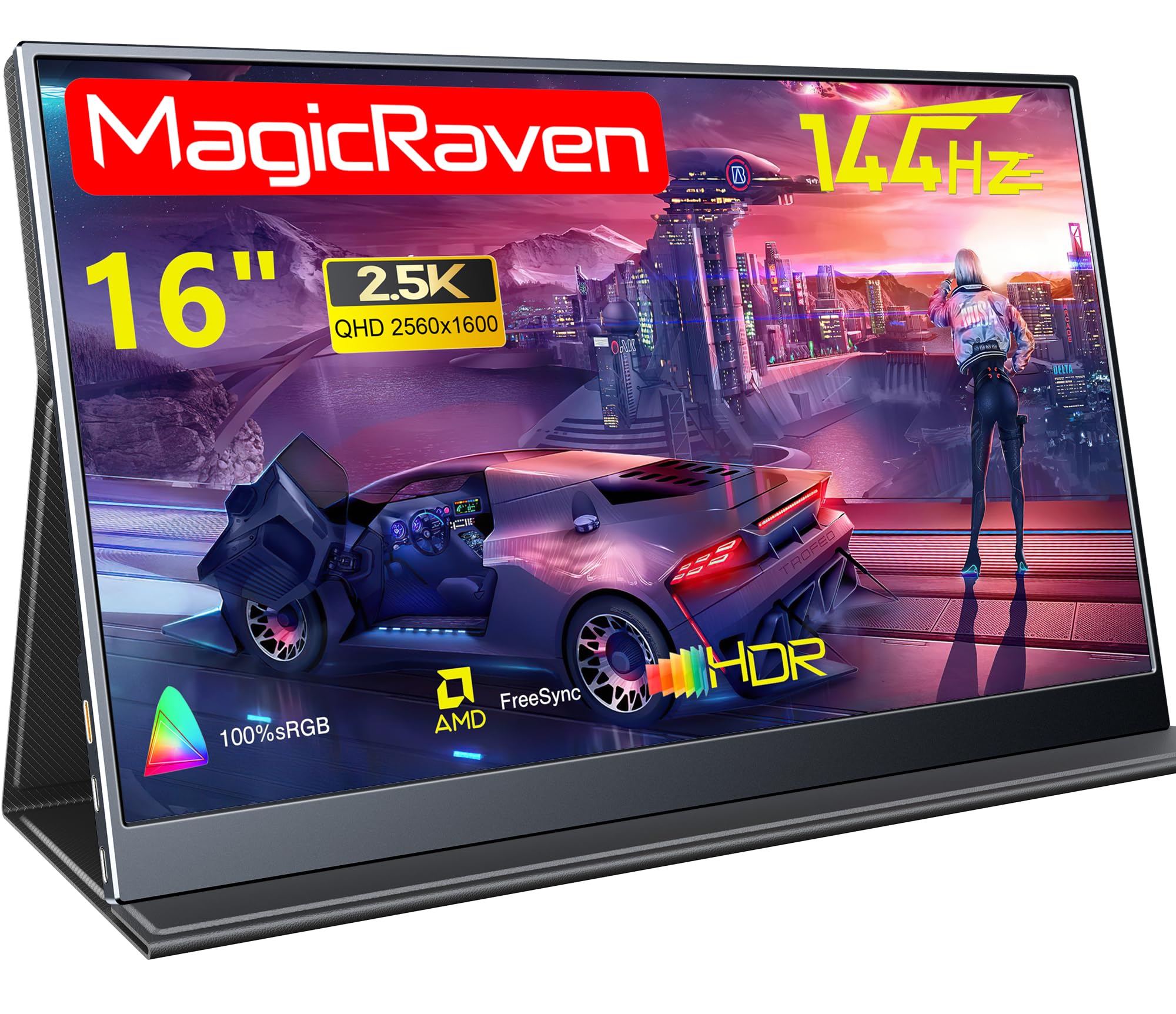Mobile Monitor 144Hz Mobile Display MAGICRAVEN Portable Monitor IPS Panel Image Ratio QHD Resolution Brightness Response Multi Lightweight HDMI
Mobile Monitor 144Hz Mobile Display MAGICRAVEN Portable Monitor IPS Panel Image Ratio QHD Resolution Brightness Response Multi Lightweight HDMI